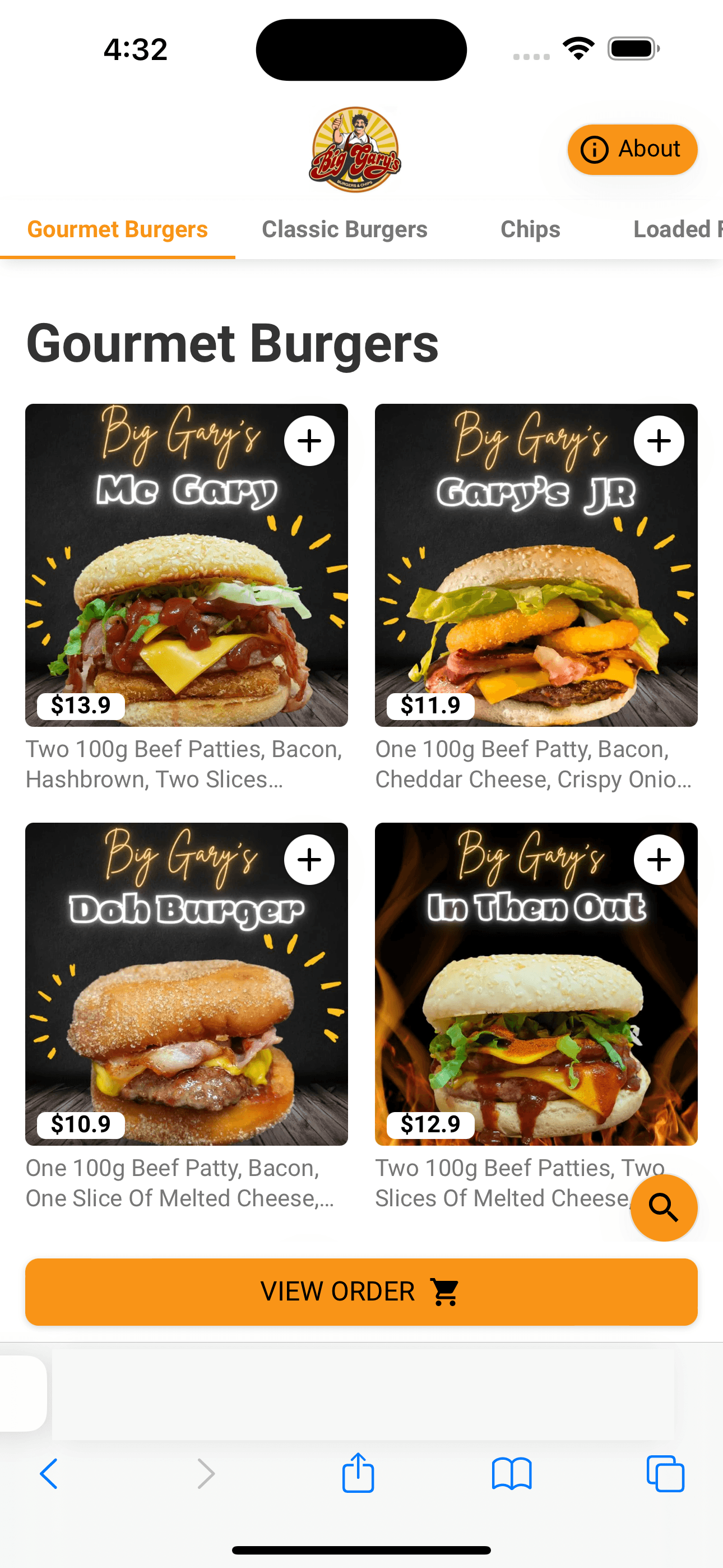 Online Ordering