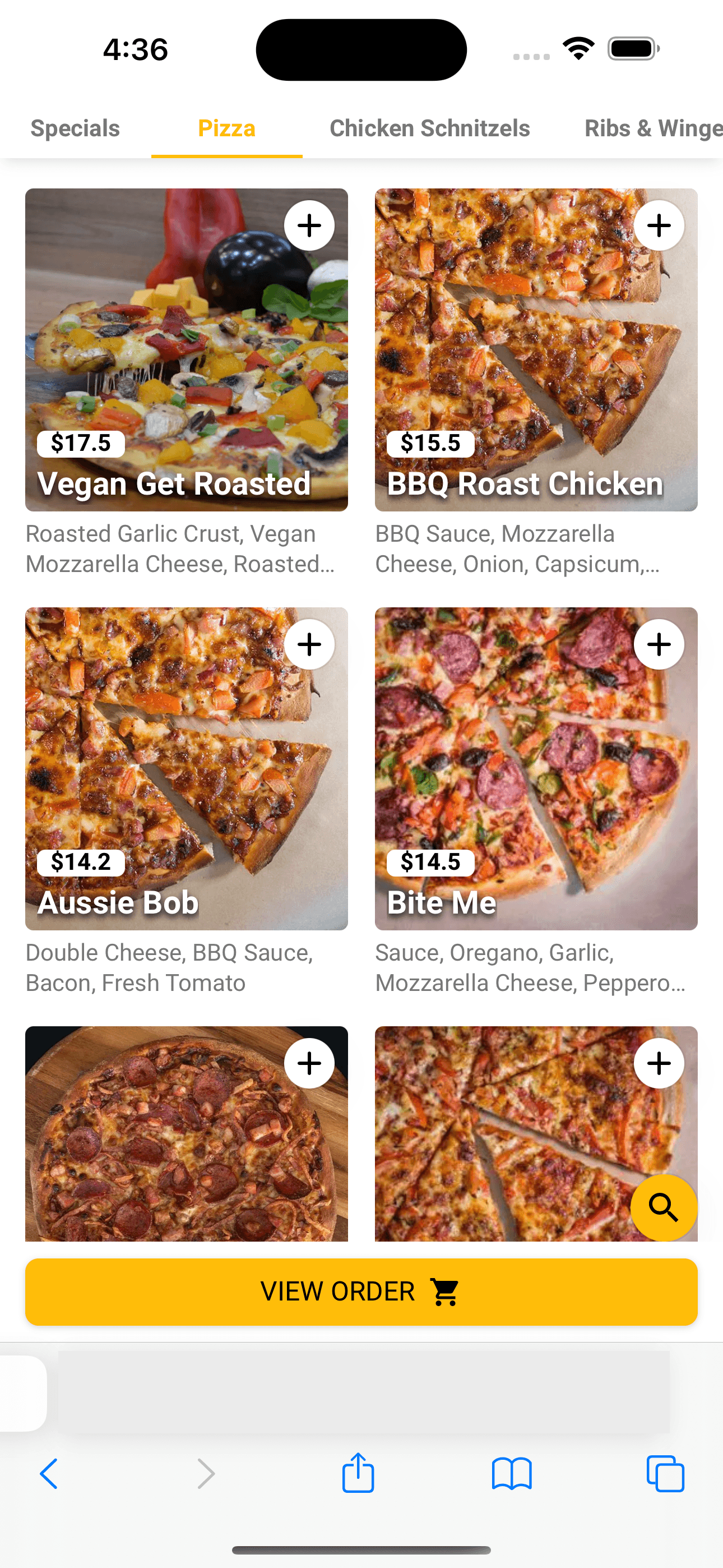 Online Ordering
