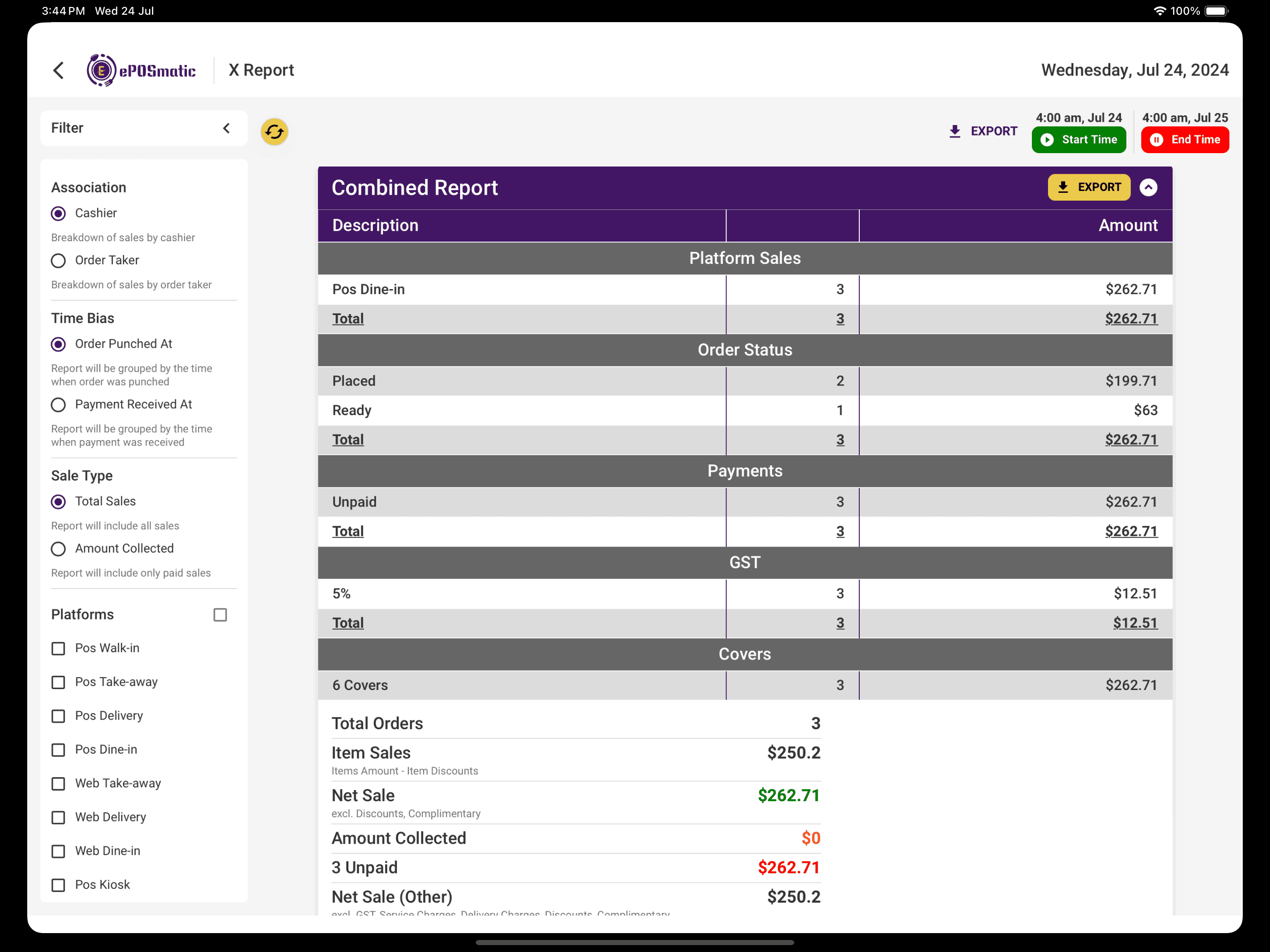 Detailed Reports